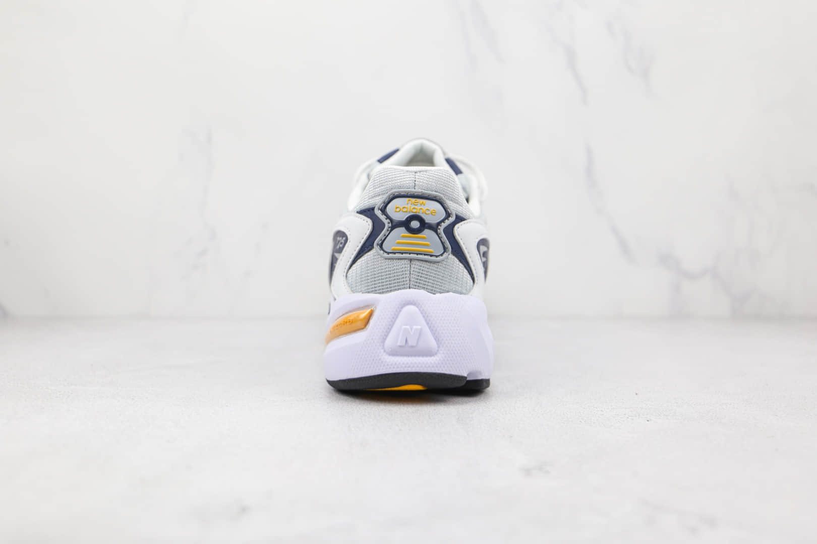 新百伦New Balance 725纯原版本蓝白色NB725李知恩同款老爹鞋原楦头纸板打造 货号：ML725A