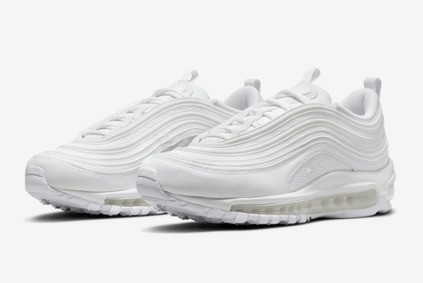 纯白装扮！全新 Air Max 97即将发售！ 货号：DH8016-100