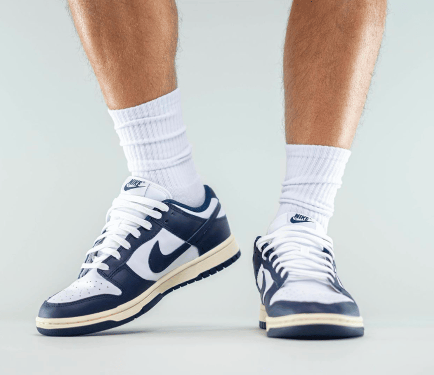 全新Nike Dunk海军蓝上脚图曝光！复古简约！