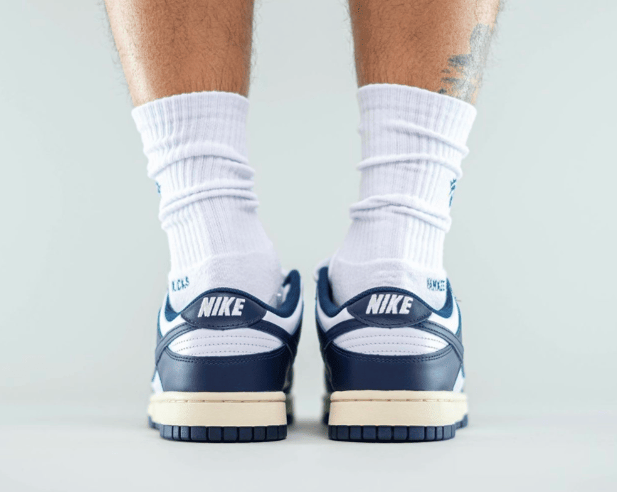 全新Nike Dunk海军蓝上脚图曝光！复古简约！
