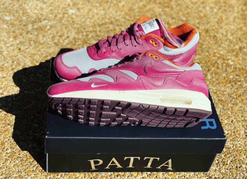 吸睛玫红！Patta x Nike Air Max 1新配色曝光！