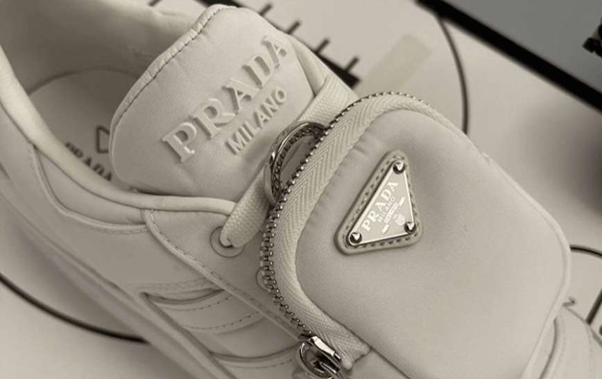 鞋子带兜！Prada x adidas新鞋实物曝光！