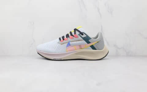 耐克Nike Air Zoom Pegasus 38纯原版本登月飞马38代灰粉色慢跑鞋原楦头纸板打造 货号：DC8796-400