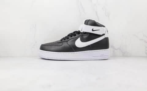 耐克Nike Air Force 1 High‘07纯原版本高帮空军一号黑白色板鞋内置气垫 货号：CT2302-002