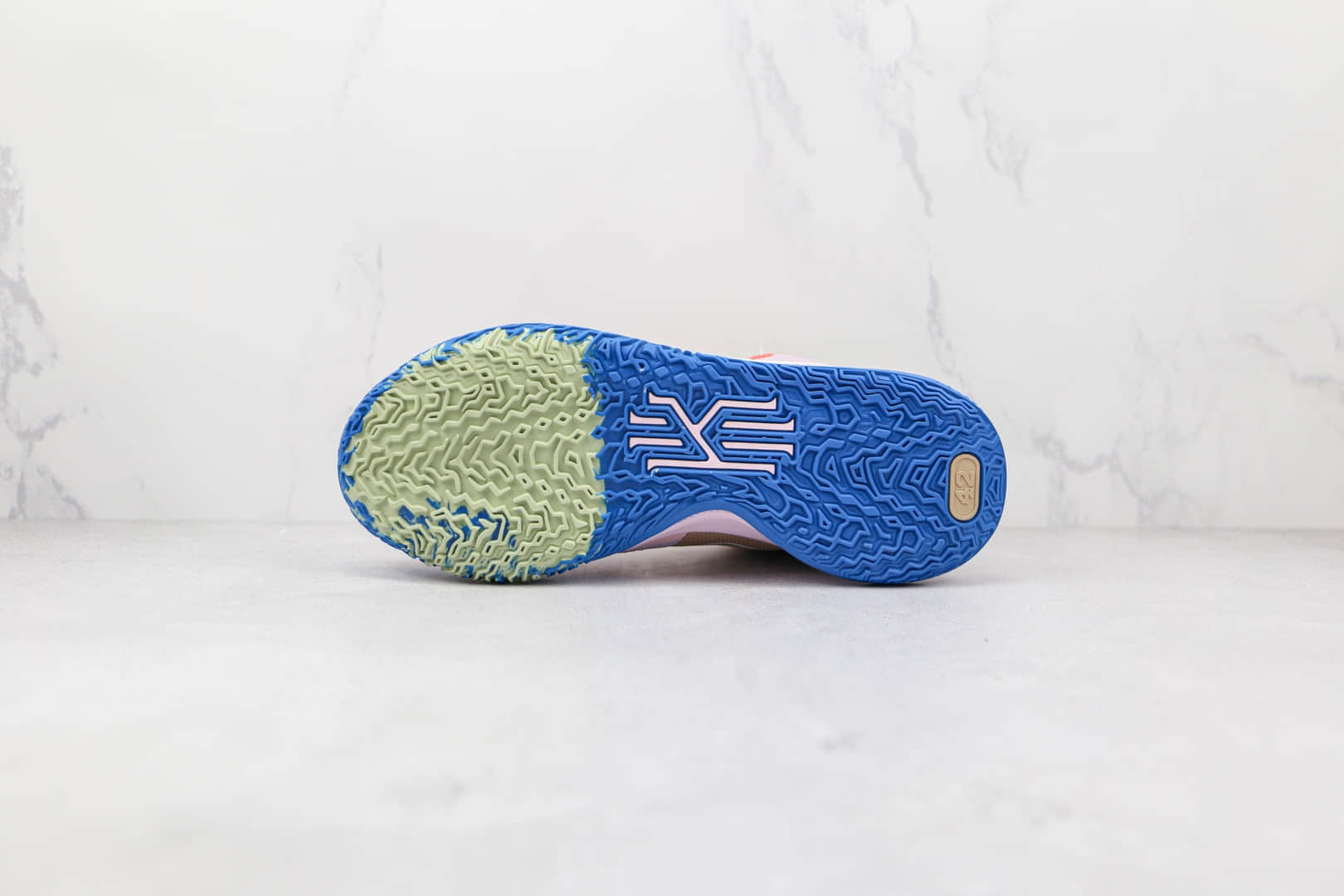 耐克Nike Kyrie 7 EP纯原版本欧文7代粉蓝色实战篮球鞋原楦头纸板打造 货号：CQ9327-600