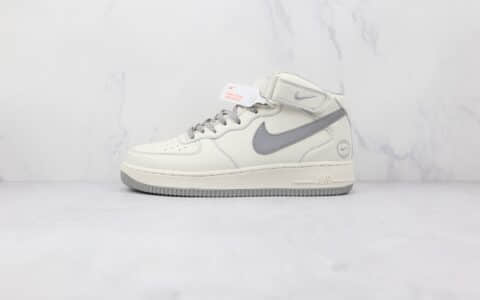 耐克Nike Air Force 1 Low NYC x Kith联名款纯原版本中帮空军一号白灰色满天星板鞋原鞋开模一比一打造 货号：CH1808-009