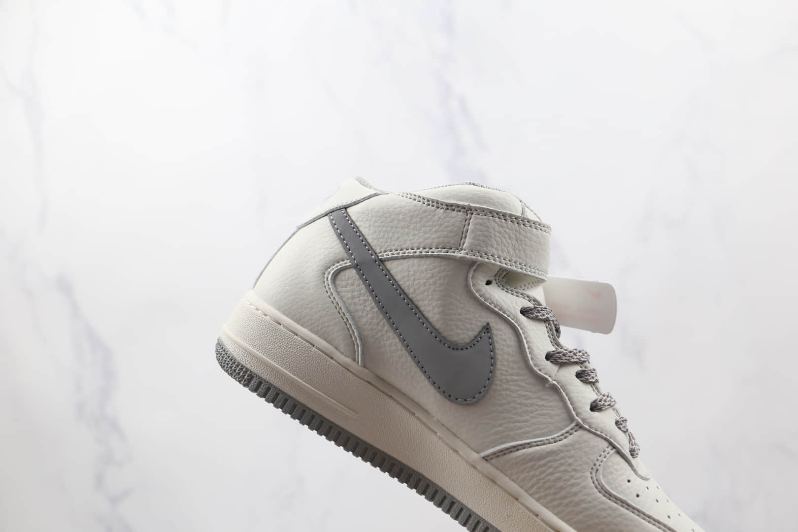 耐克Nike Air Force 1 Low NYC x Kith联名款纯原版本中帮空军一号白灰色满天星板鞋原鞋开模一比一打造 货号：CH1808-009