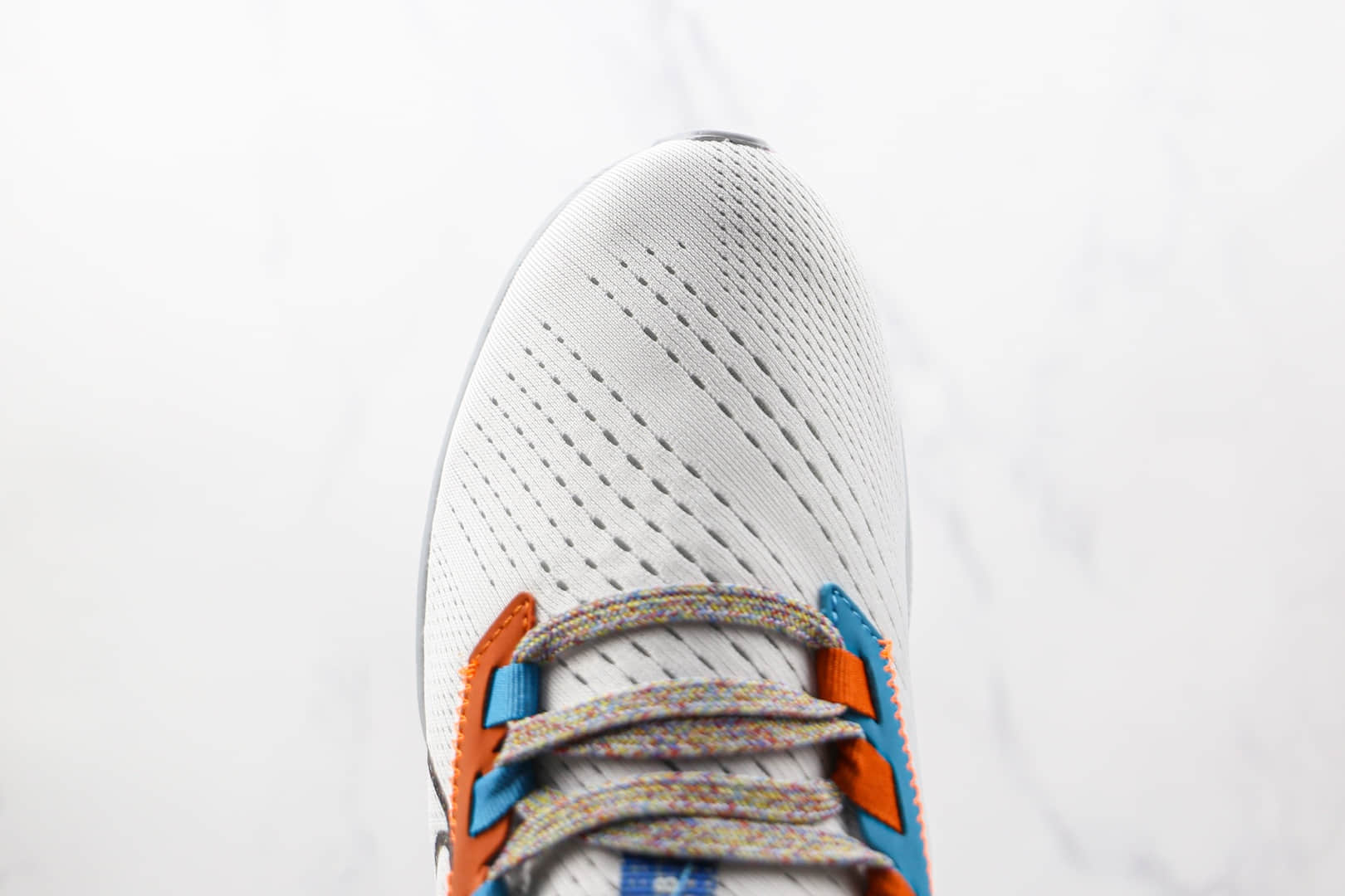 耐克Nike Air Zoom Pegasus 38纯原版本登月38代白橙蓝色慢跑鞋原盒原标 货号：DC4520-100