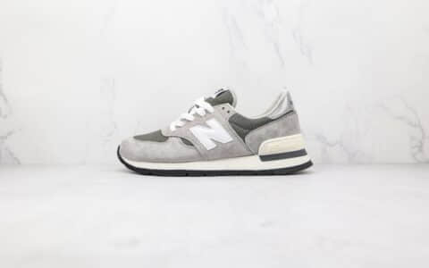 新百伦New Balance 990纯原版本美产复古跑鞋NB990灰色区别市面通货 货号：M990GRY