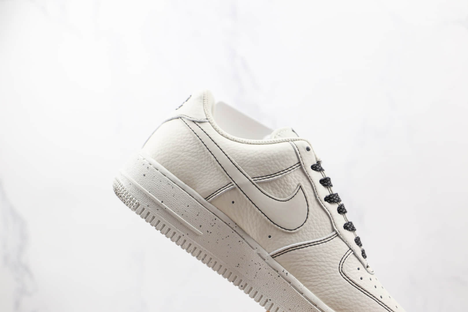 耐克Nike Air Force 1 Low“NYC”纯原版本空军一号满天星AF1白黑缝线原楦头原纸板 货号：CH1808-010