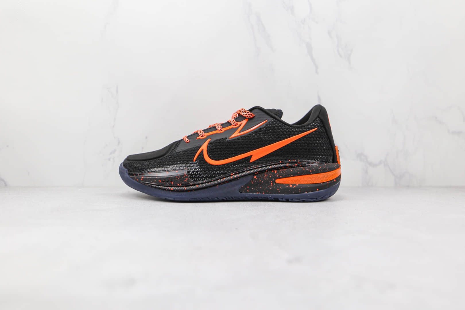 耐克Nike Zoom GT Cut纯原版本黑橙色GT篮球鞋原鞋开模一比一打造 货号：DM2826-001
