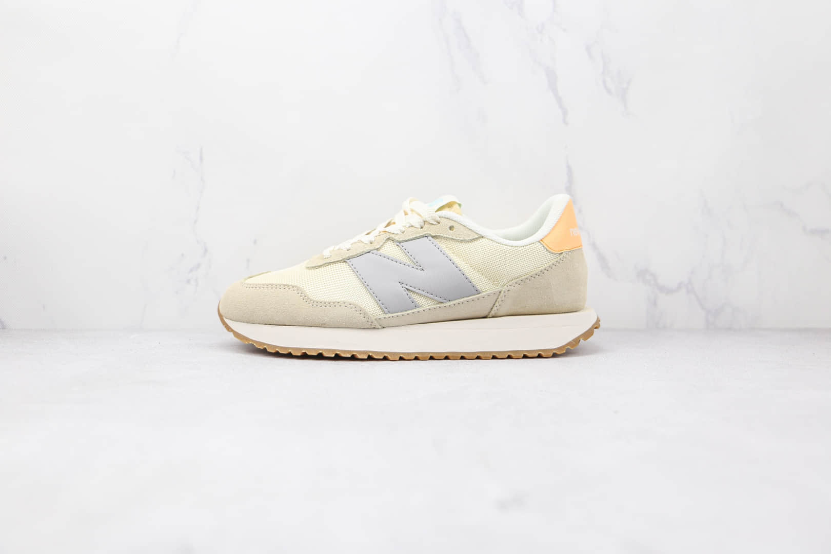 新百伦New Balance 237纯原版本网面米灰色NB237复古慢跑鞋原盒原标 货号：WS237HN1