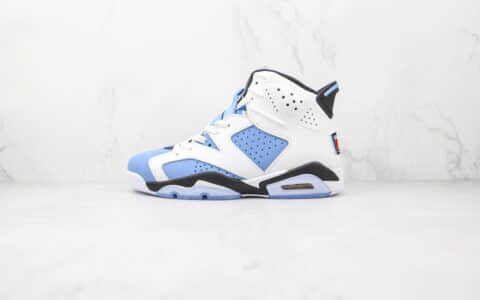 乔丹Air Jordan 6 UNC纯原版本北卡蓝AJ6篮球鞋原鞋开模一比一 货号：CT8529-410