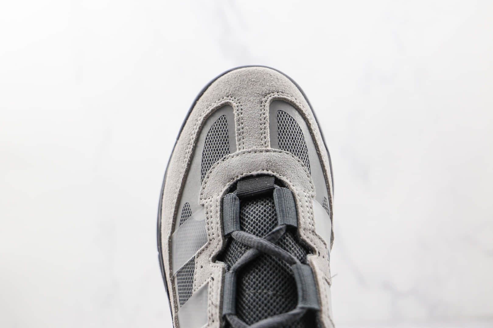 阿迪达斯Adidas Originals NiteBall纯原版本街球系列灰白色篮球鞋原楦头纸板打造 货号：S24147