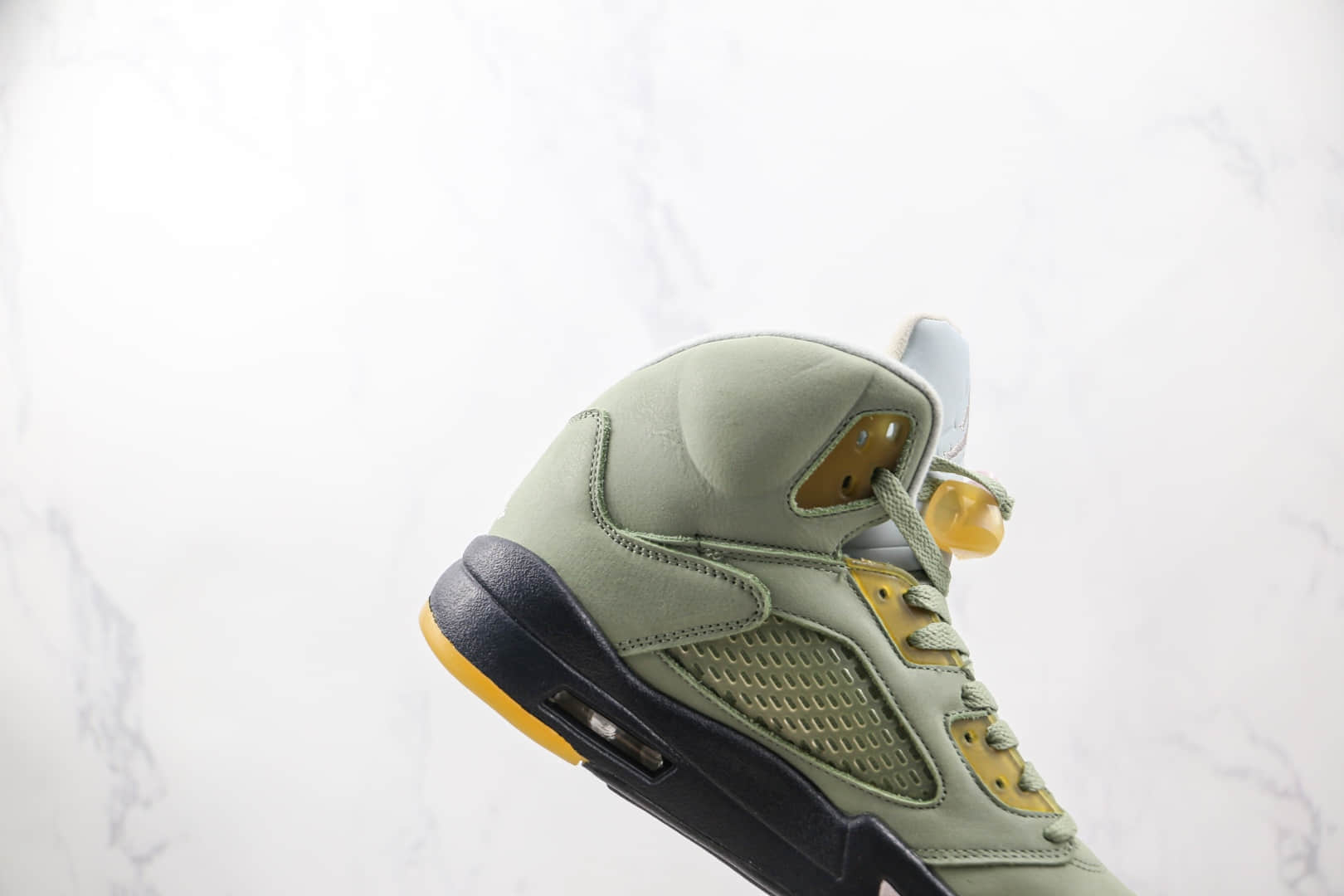 乔丹Air Jordan 5 Jade Horizon纯原版本抹茶色AJ5篮球鞋原档案数据开发 货号：DC7501-300