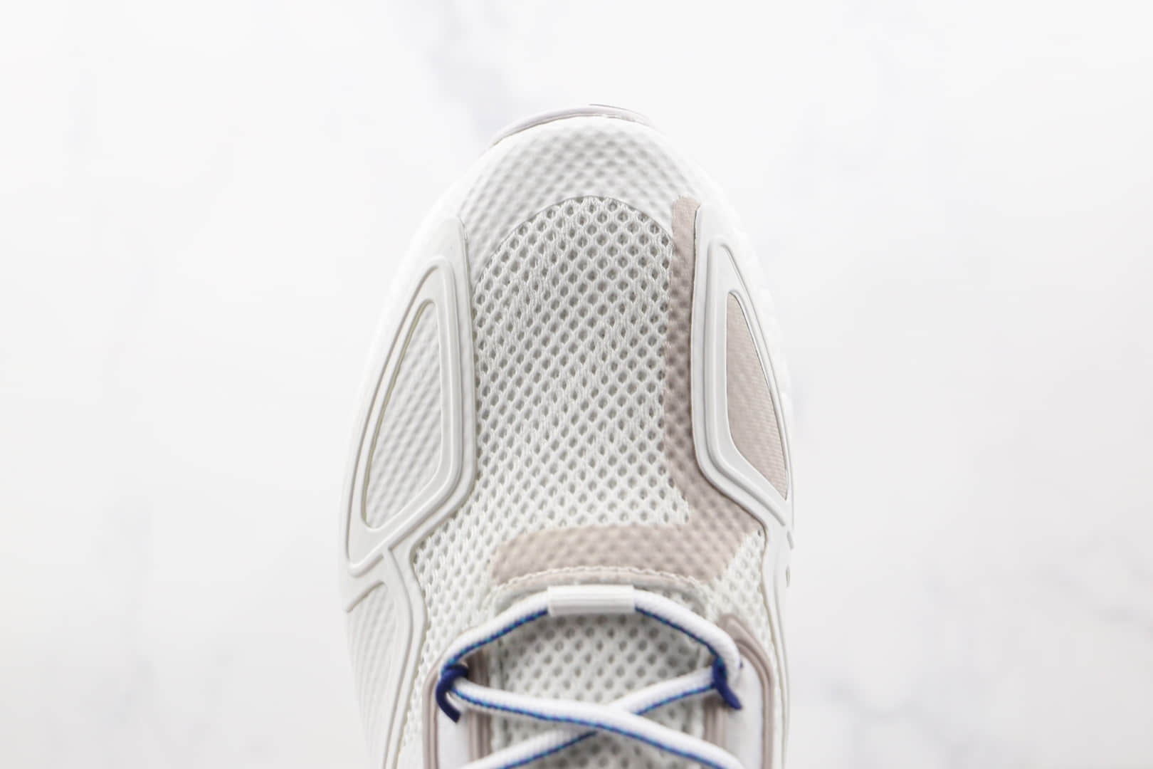 阿迪达斯Adidas Originals ZX 2K Boost纯原版本白蓝色ZX 2K爆米花跑鞋原档案数据开发 货号：GY3548