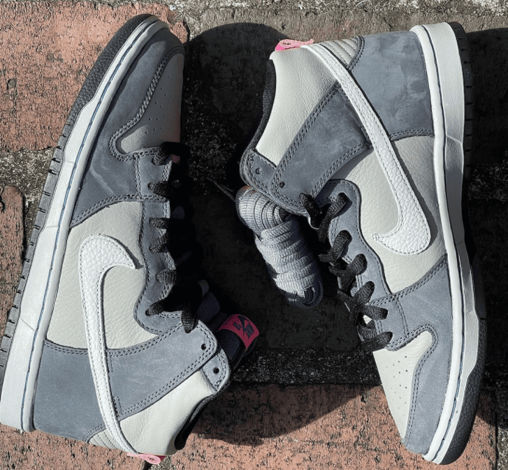 全新Nike SB Dunk Hi实物曝光！质感出色！ 货号：DJ9800-001