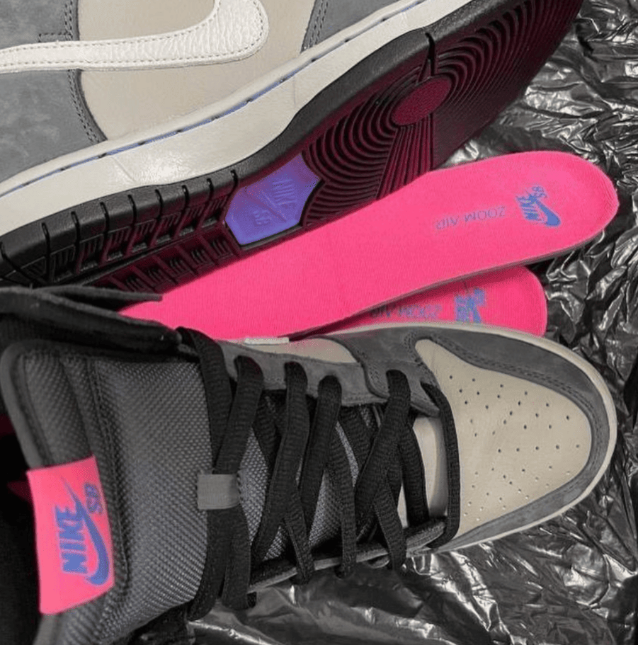 全新Nike SB Dunk Hi实物曝光！质感出色！ 货号：DJ9800-001