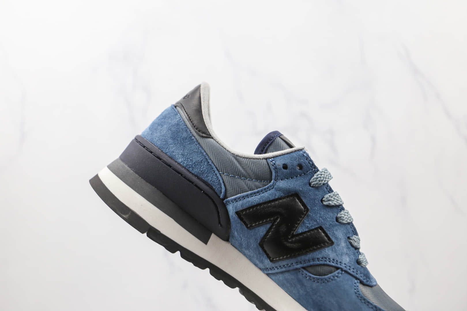 新百伦New Balance 990 V1纯原版本红标40周年纪念款NB990V1慢跑鞋原楦头纸板打造 货号：M990DBL