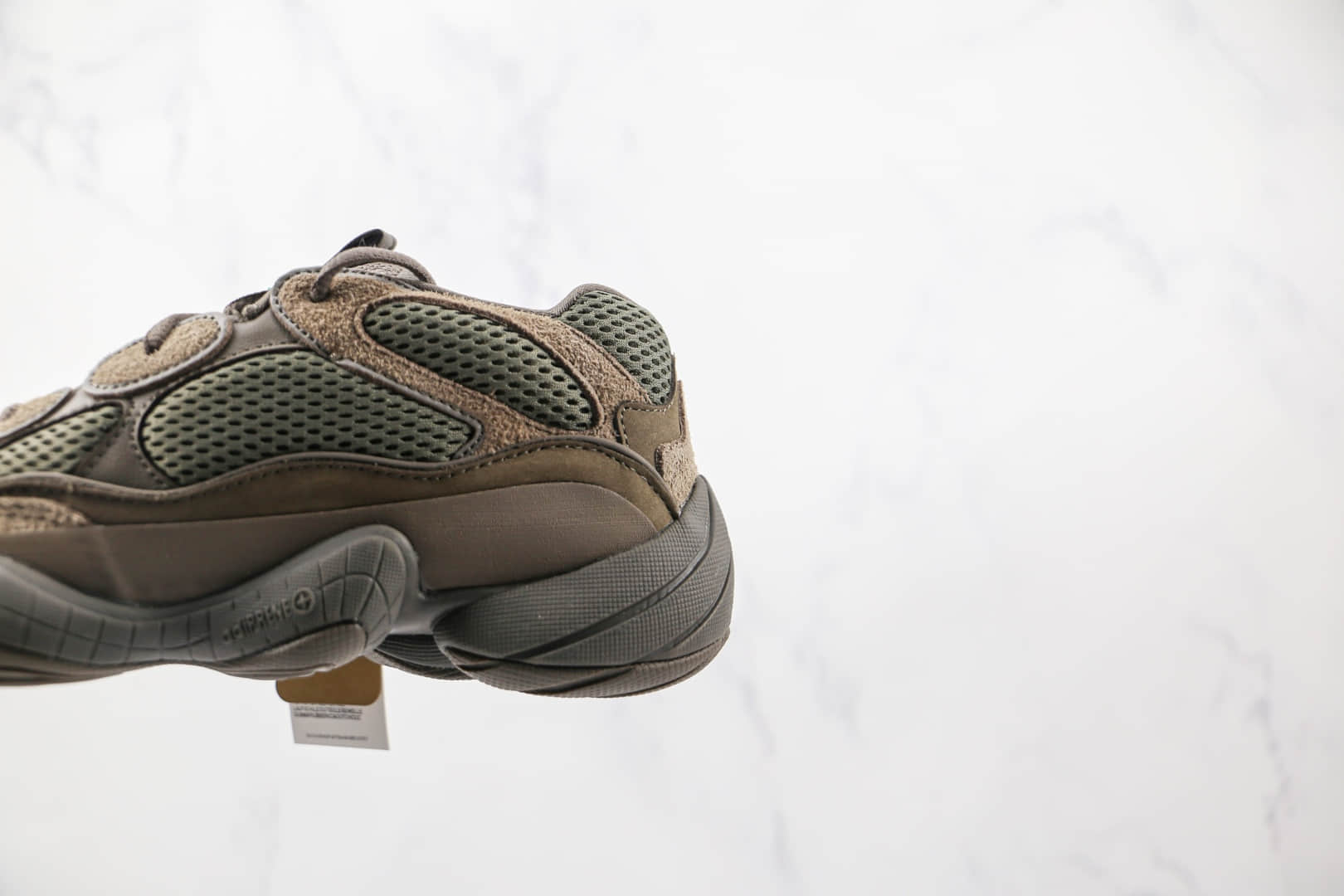 阿迪达斯Adidas Yeezy500 Clay Brown纯原版本椰子500山野迷踪深棕色老爹鞋原楦头纸板打造 货号：GX3606