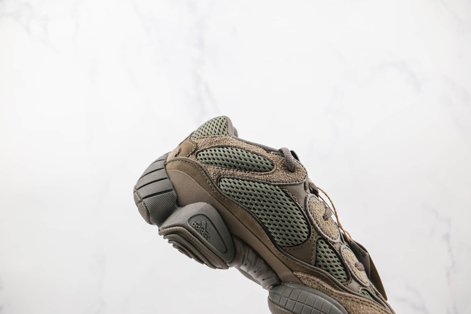 阿迪达斯Adidas Yeezy500 Clay Brown纯原版本椰子500山野迷踪深棕色老爹鞋原楦头纸板打造 货号：GX3606