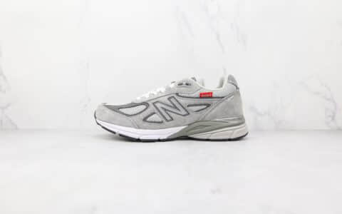 新百伦New Balance 990V4纯原版本灰色NB990v4复古老爹鞋原楦头纸板打造 货号：M990VS4