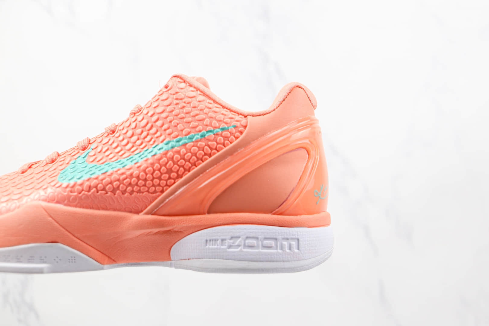 耐克Nike Zoom Kobe VI纯原版本科比6代粉蓝色篮球鞋内置碳板支持实战 货号：CW2190-600