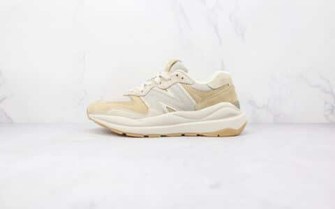 新百伦New Balance 5740纯原版本米黄灰色NB5740复古老爹鞋原档案数据开发 货号：M5740UP