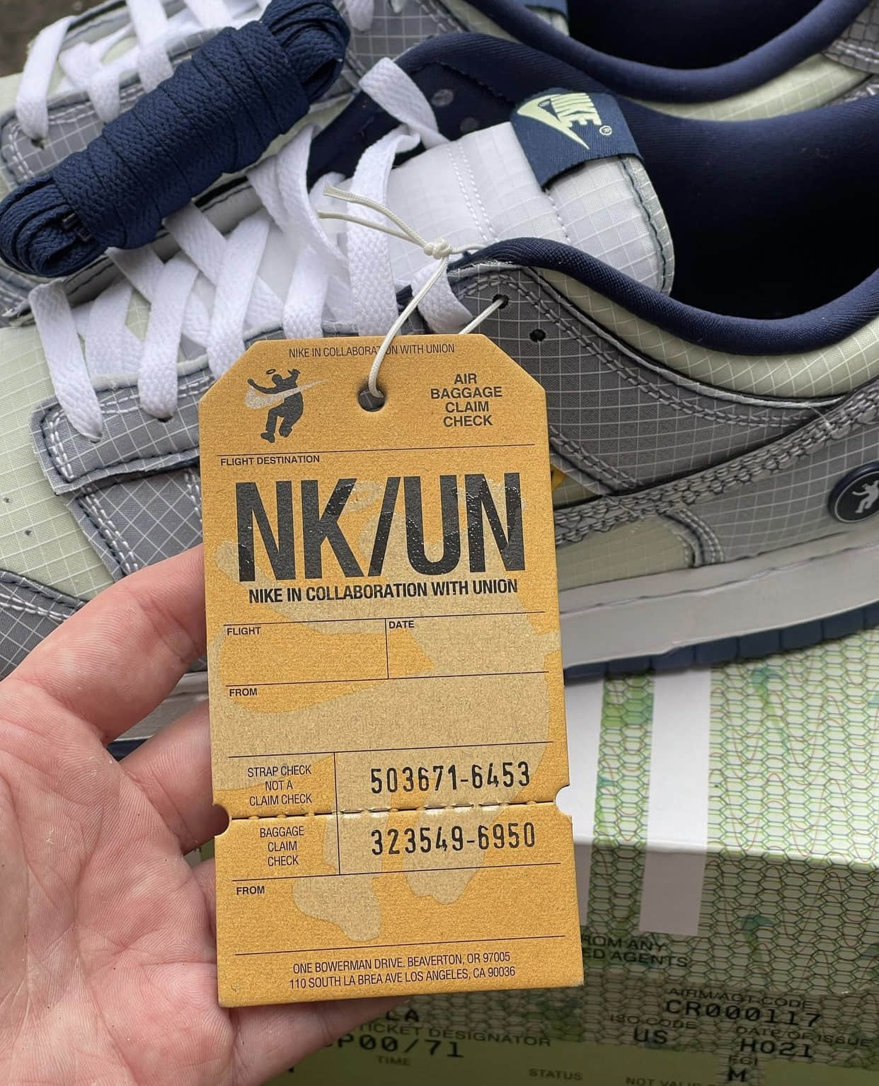 Union x Nike Dunk还有隐藏款？这规格！