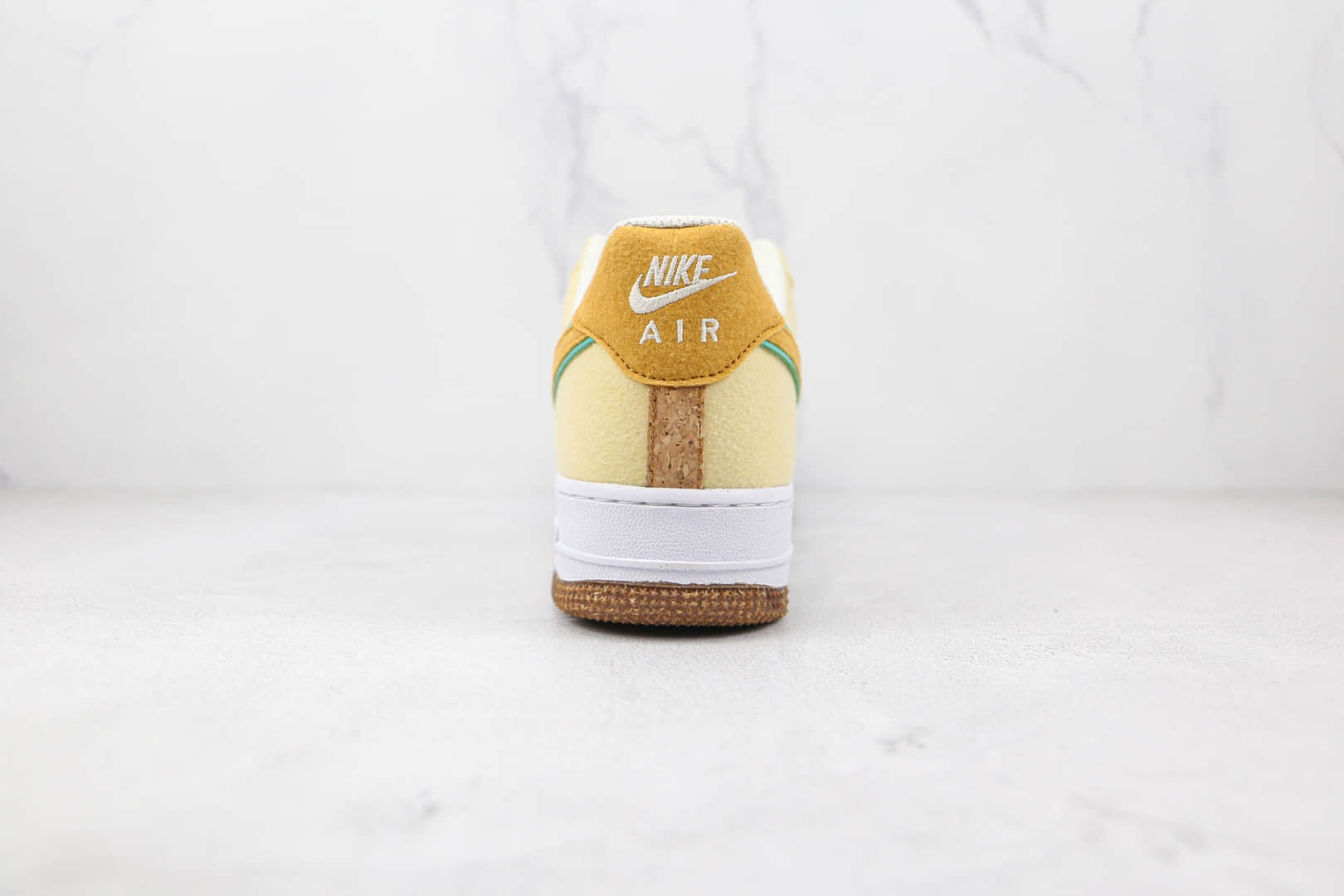 耐克Nike Air Force 1 Low Happy Pineapple纯原版本低帮空军一号帆布菠萝白黄色板鞋原盒原标 货号：CZ1631-100