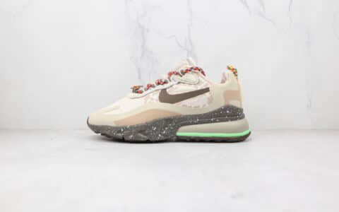 耐克Nike React Air Max 270V2纯原版本褐色加绒款Max270气垫鞋原盒原标 货号：DC3277-181