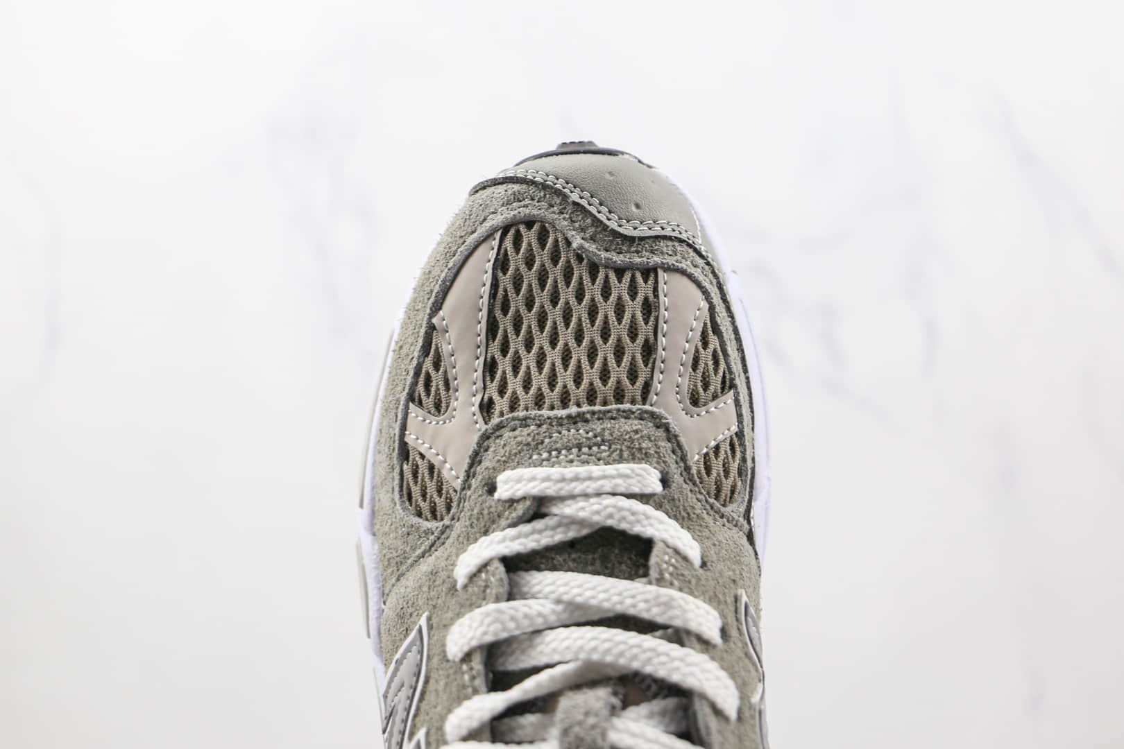新百伦New Balance 574 Yurt x Salehe Bembury联名款纯原版本灰色NB574慢跑鞋原楦头纸板打造 货号：MS574YSC