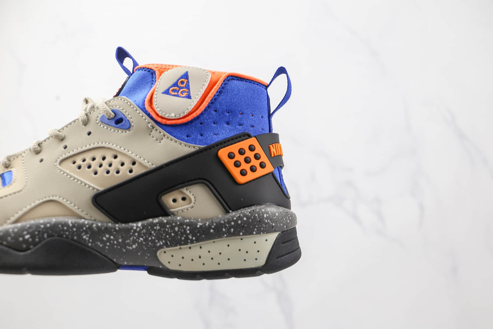 耐克Nike ACG Air Mowabb OG Rattan Birch纯原版本米白蓝色ACG户外徒步鞋原盒原标 货号：DC9554-200