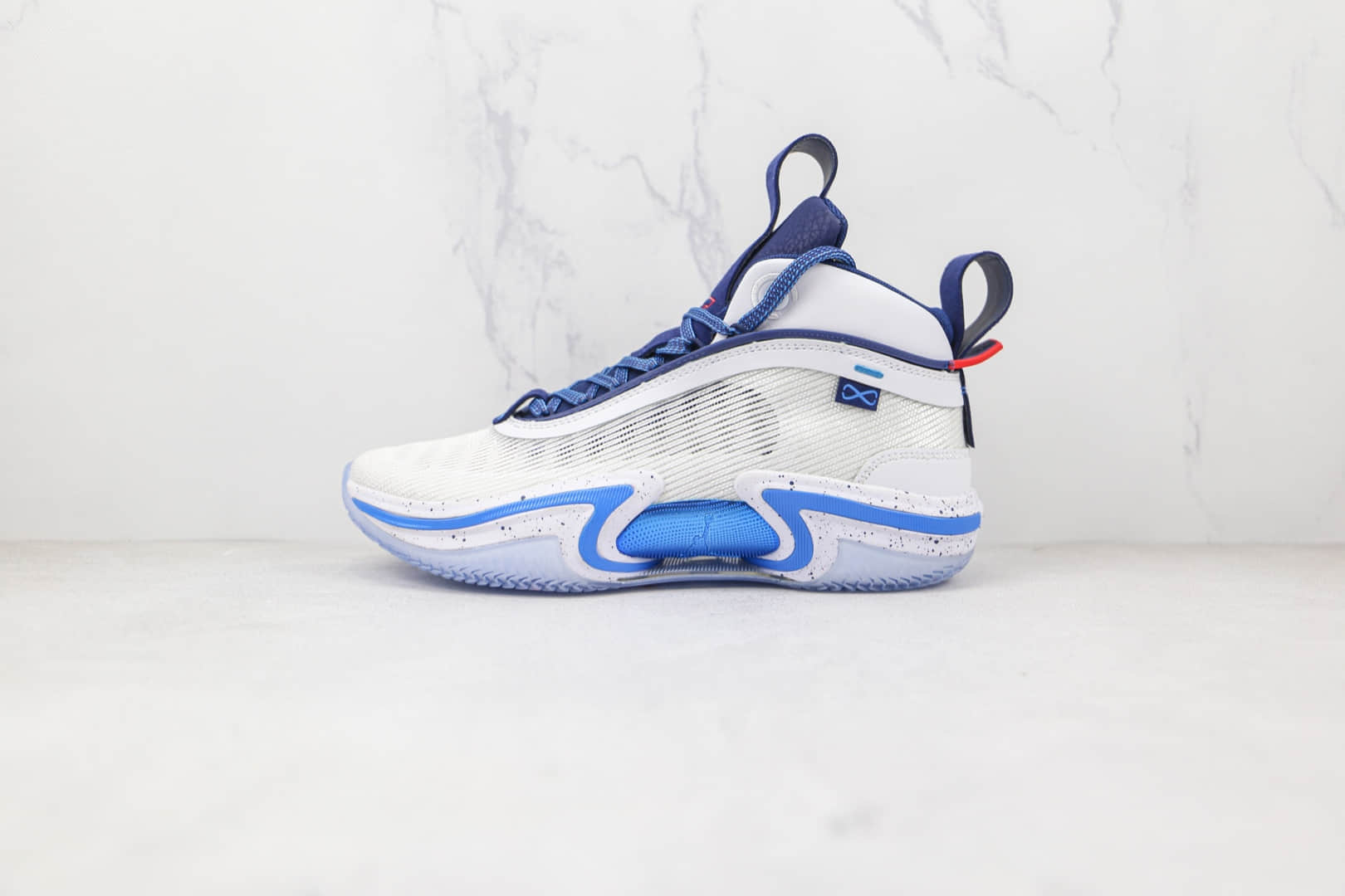 乔丹Air Jordan XXXVI纯原版本白蓝色AJ36篮球鞋支持实战　货号：DJ4484-100