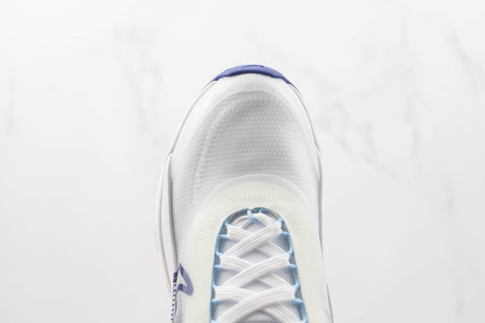 耐克Nike Air Max 2090纯原版本白深蓝色Max2090气垫鞋原楦头纸板打造 货号：DM2823-100