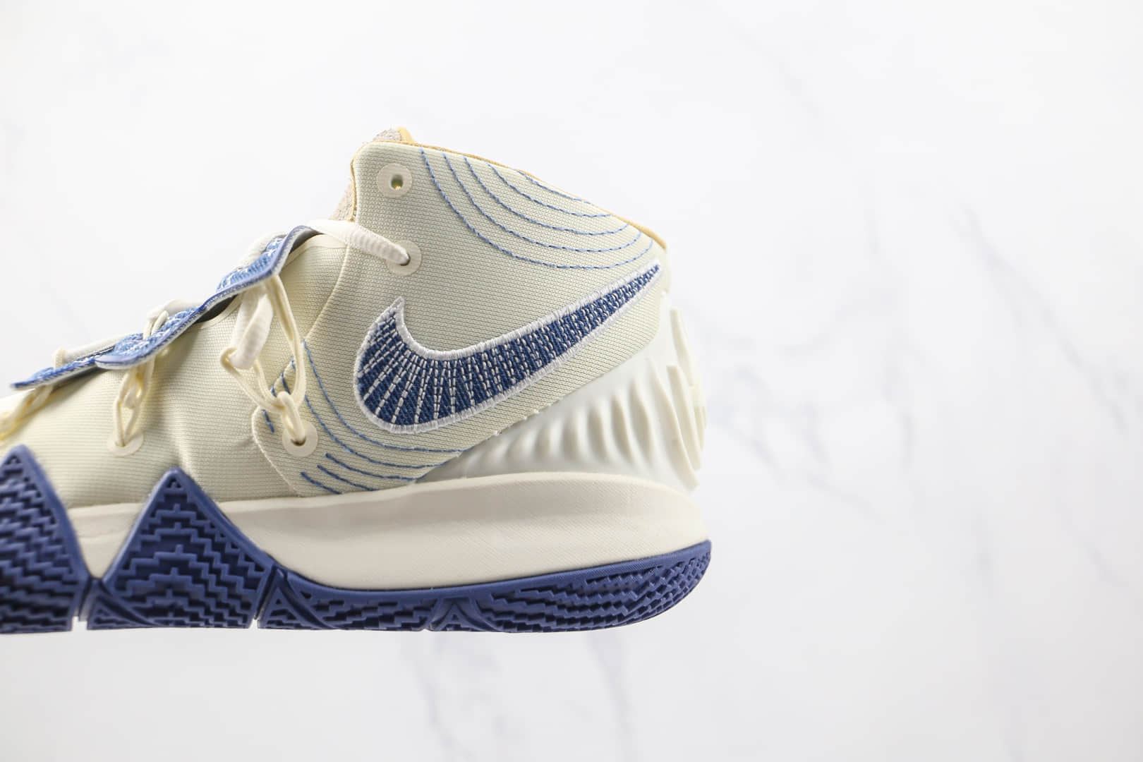 耐克Nike KYBRID S2纯原版本欧文S2白蓝色篮球鞋支持实战 货号：DA6806-100