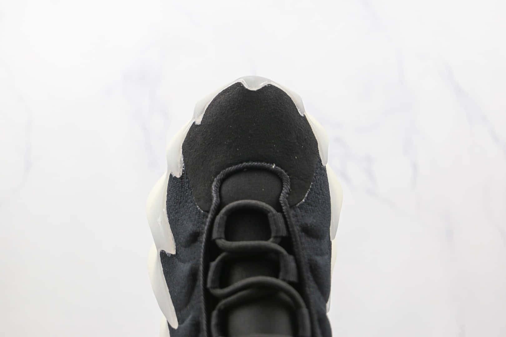阿迪达斯Adidas Yeezy 400 Sample纯原版本椰子400黑色火山小笼包编织袜子鞋原档案数据开发 货号：H68031
