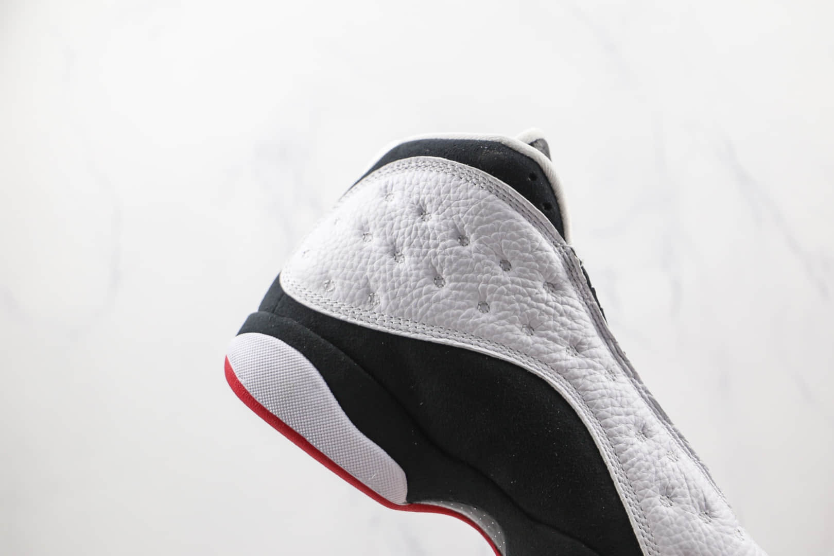 乔丹Air Jordan 13 XIII纯原版本黑白熊猫AJ13篮球鞋原楦头纸板打造 货号：414571-104