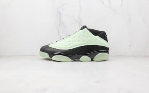 乔丹Air Jordan 13 Low纯原版本夜光薄荷绿AJ13篮球鞋原楦头纸板打造 货号：DM0803-300