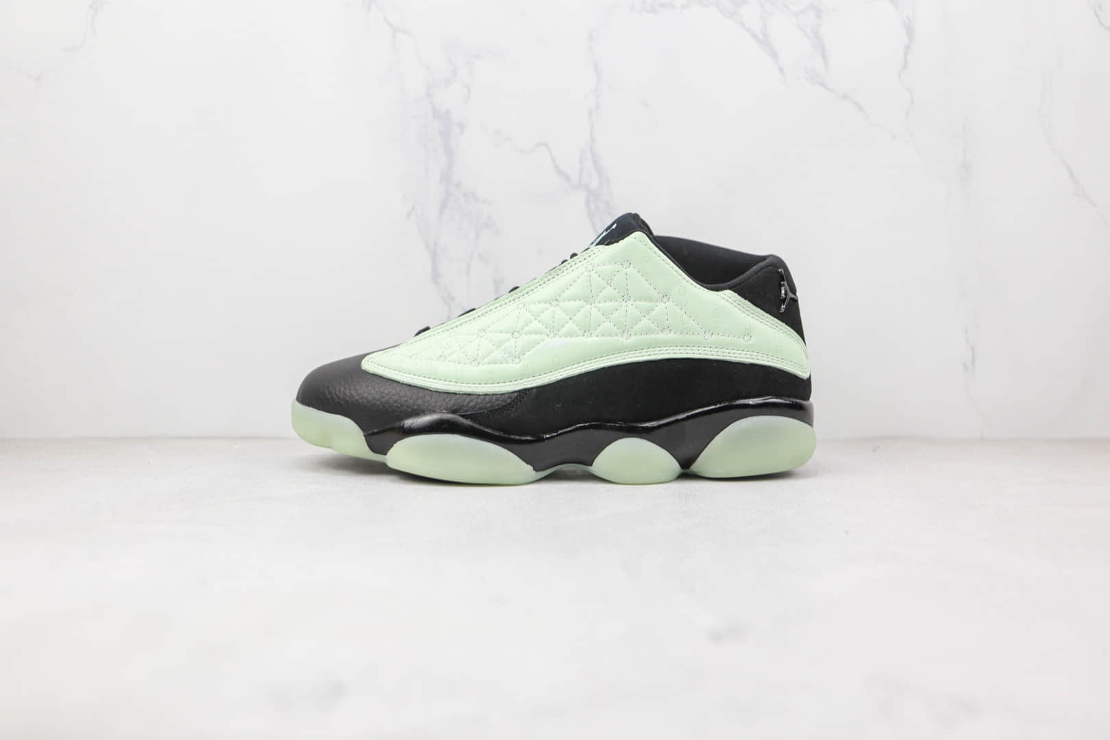 乔丹Air Jordan 13 Low纯原版本夜光薄荷绿AJ13篮球鞋原楦头纸板打造 货号：DM0803-300