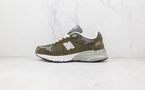 新百伦New Balance in USA MR993GL纯原版本棕色NB993复古老爹鞋原楦头纸板打造 货号：MR993MG
