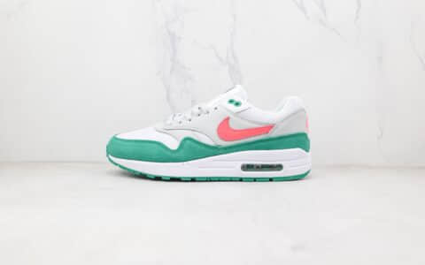 耐克Nike Air Max 1 Monarch 1 x Patta联名款纯原版本西瓜灰绿粉色Max1气垫鞋原楦头纸板打造 货号：AH8145-106