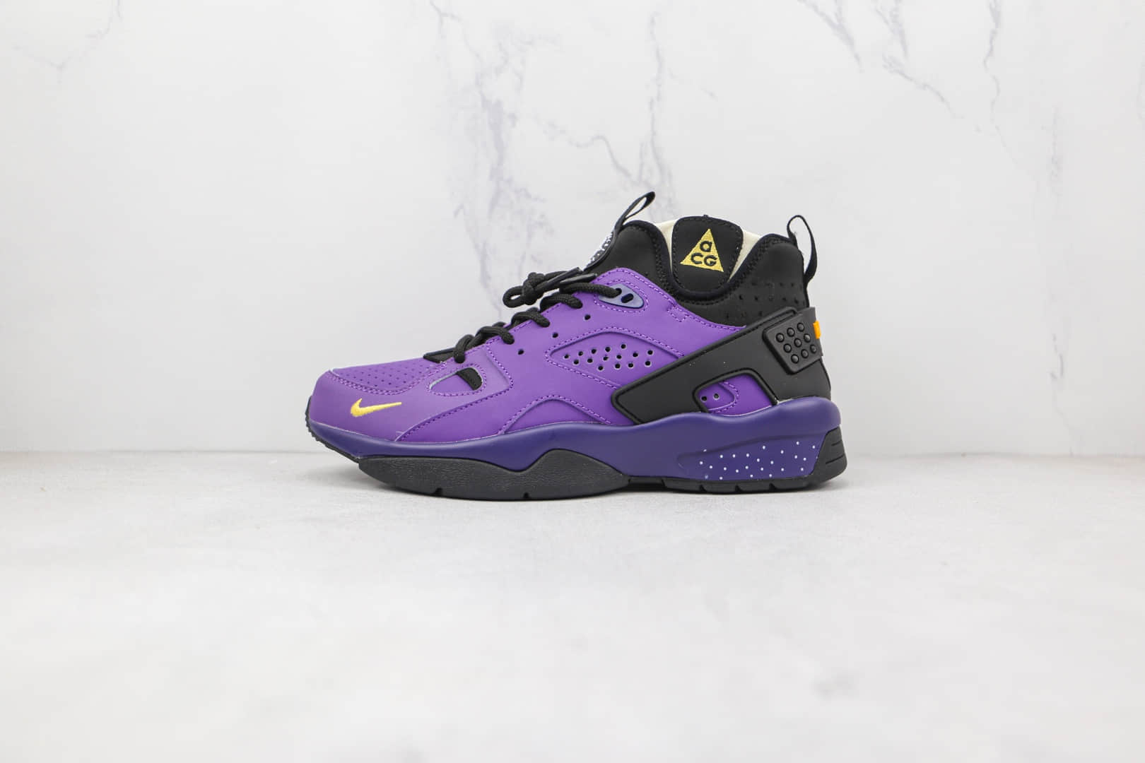 耐克Nike ACG Air Mowabb OG纯原版本紫色ACG户外徒步鞋原楦头纸板打造 货号：DC9554-500