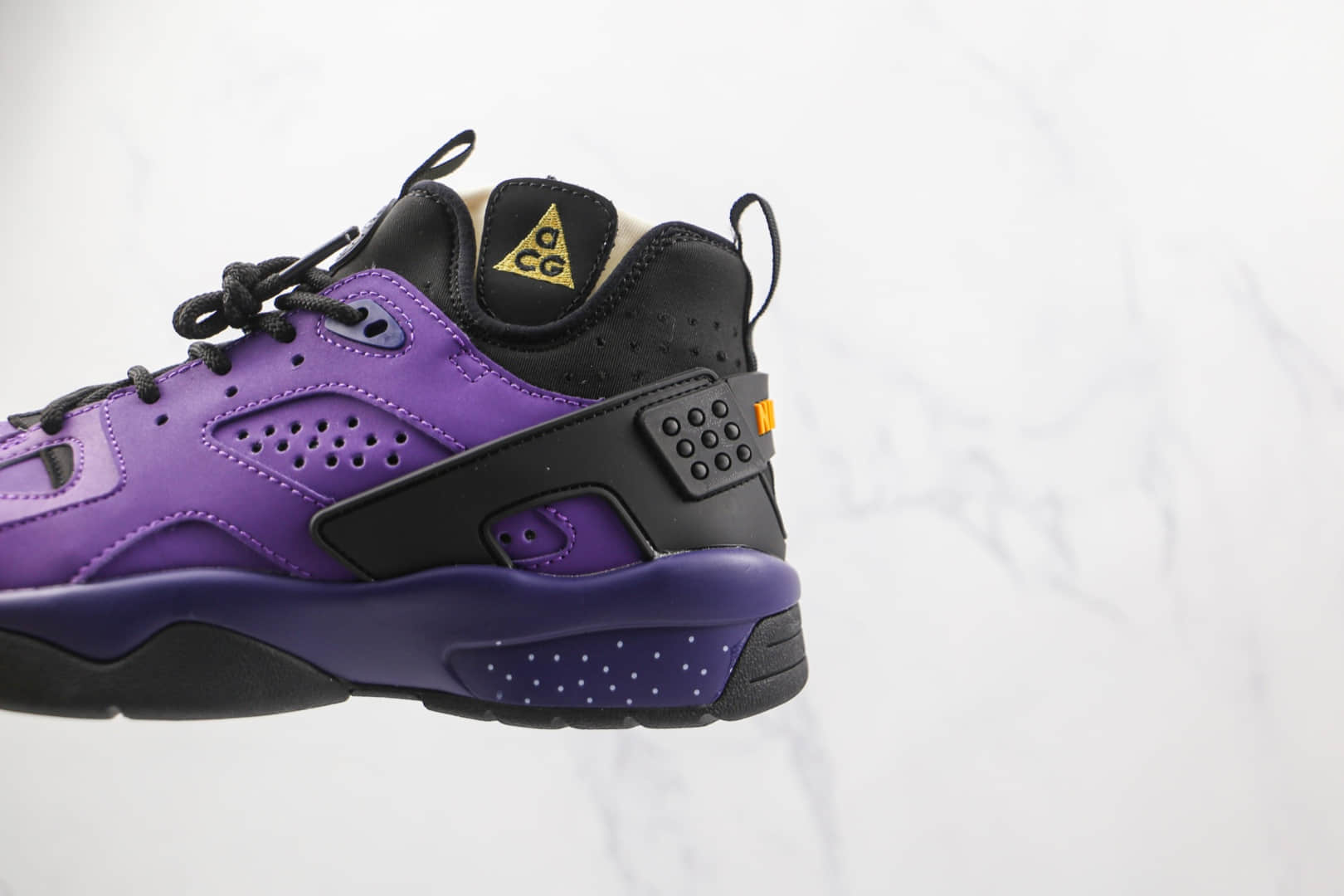 耐克Nike ACG Air Mowabb OG纯原版本紫色ACG户外徒步鞋原楦头纸板打造 货号：DC9554-500