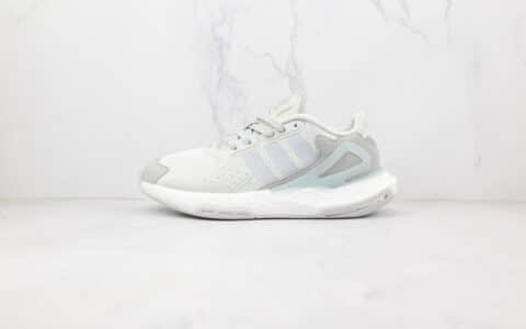 阿迪达斯Adidas Day Jogger 2020 Boost纯原版本夜行者二代冰蓝银丝点爆米花跑鞋原盒原标 货号：FW5901