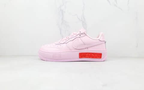 耐克Nike Air Force 1 Fontanka纯原版本低帮空军一号瑞亚联名款粉色板鞋原盒原标 货号：DA7024-600