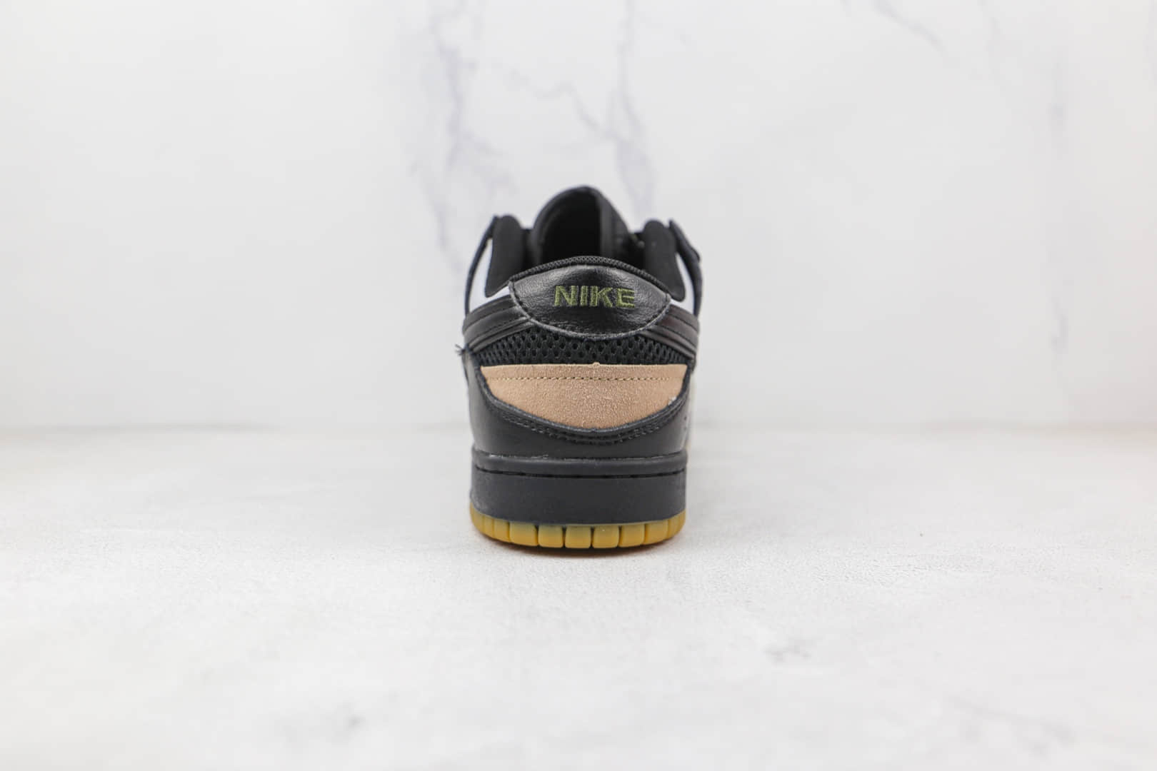 耐克Nike Dunk Scrap Black Gum纯原版本低帮DUNKScrap系列黑胶缝合怪板鞋原楦头纸板打造 货号：DB0500-001