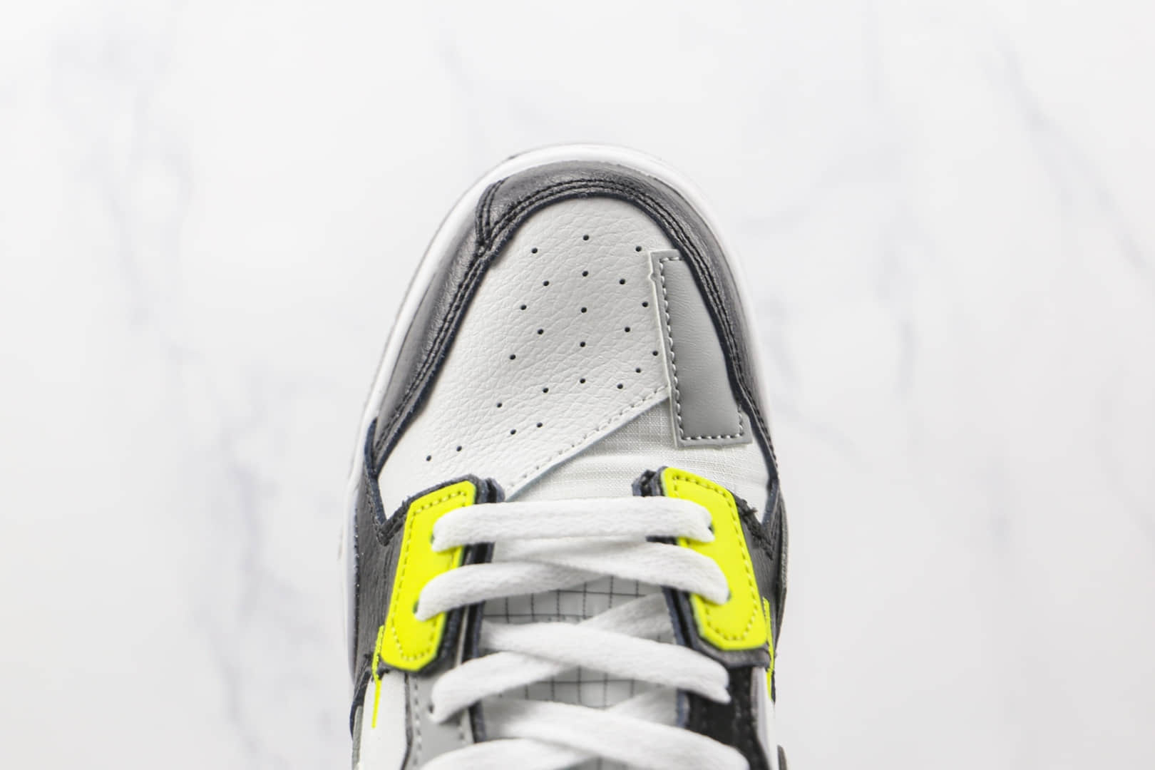 耐克Nike Dunk Scrap纯原版本低帮DUNK黑灰色缝合怪板鞋原档案数据开发 货号：DC9723-001