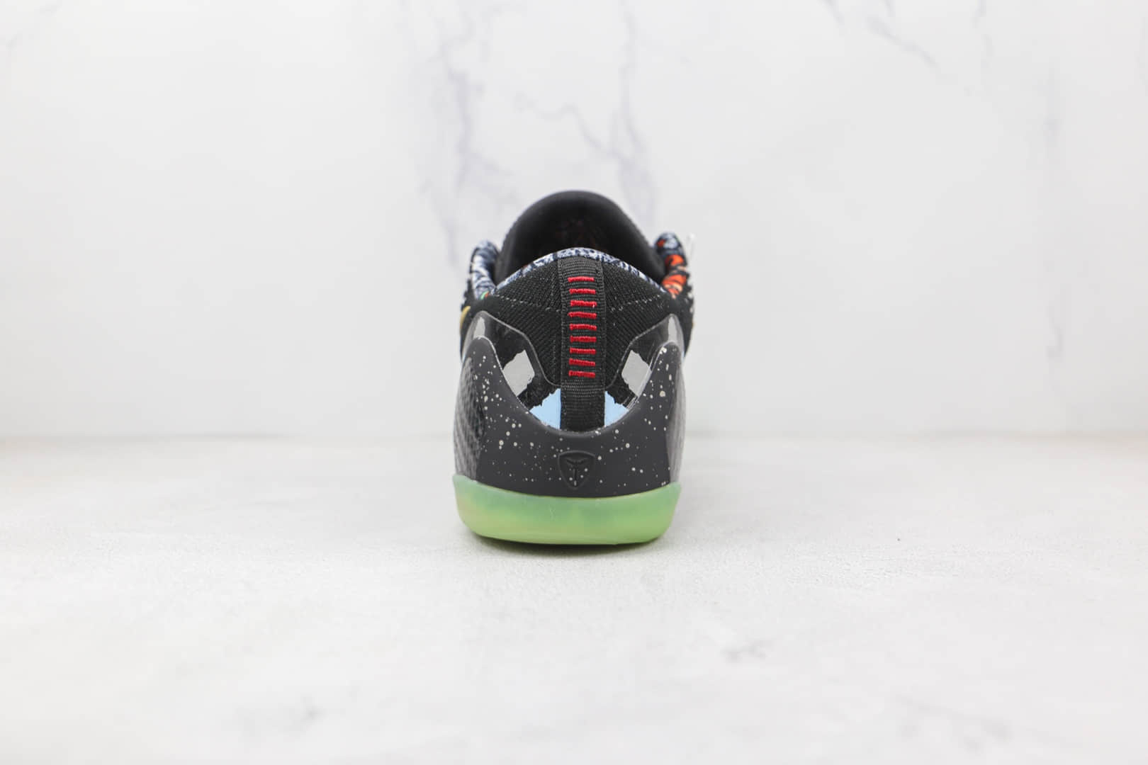 耐克Nike Zoom Kobe IX纯原版本科比9代编织黑绿色篮球鞋支持实战 货号：630847-002