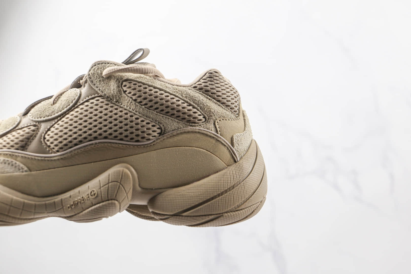 阿迪达斯adidas Yeezy 500 Taupe Light x KANYE WEST联名款阿迪达斯椰子500褐色老爹鞋原盒原标 货号：GX3605
